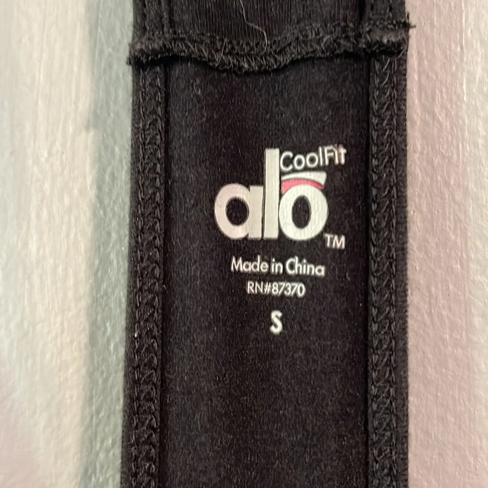 ALO Yoga Coolfit‎ T-Back Dress Black Size Small